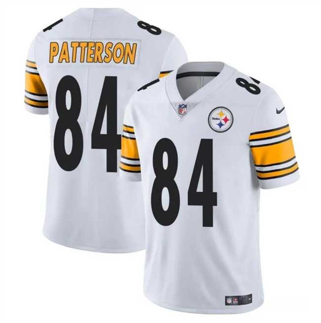 Men & Women & Youth Pittsburgh Steelers #84 Cordarrelle Patterson White Vapor Untouchable Limited Football Stitched Jersey->tennessee titans->NFL Jersey